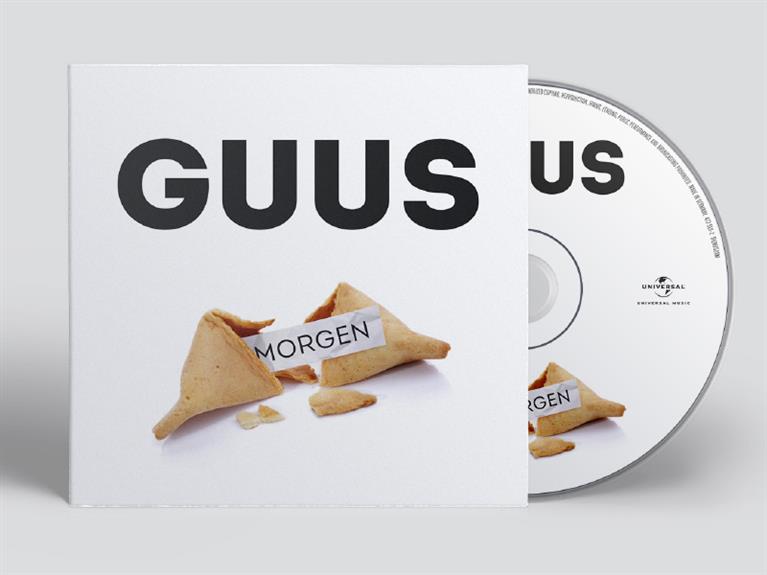 Album artwork design Guus Meeuwis &lsquo;Morgen&rsquo;