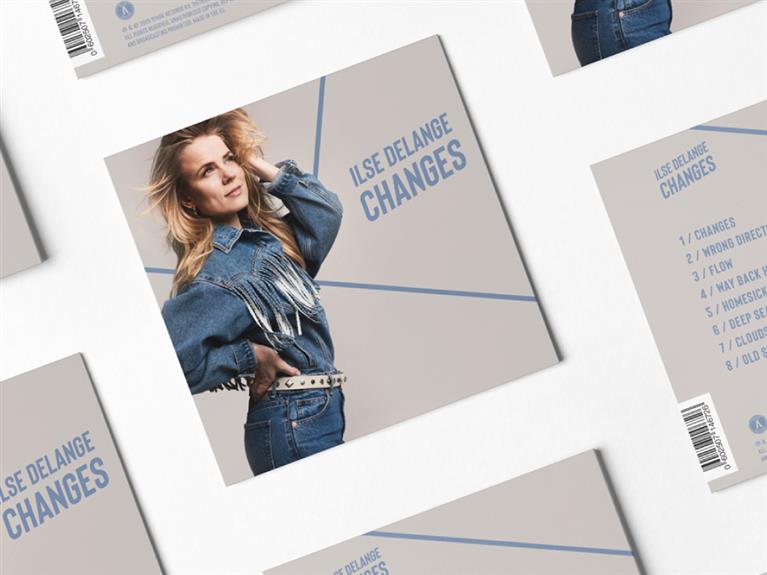 CD cover ontwerp Ilse DeLange Changes