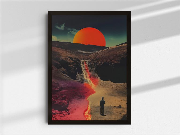 Tainted fine art prints