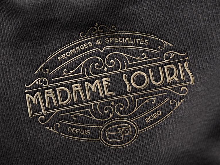 Madame Souris Logo ontwerp en branding